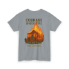Strength in the Smoke – Courage Firefighter Tee